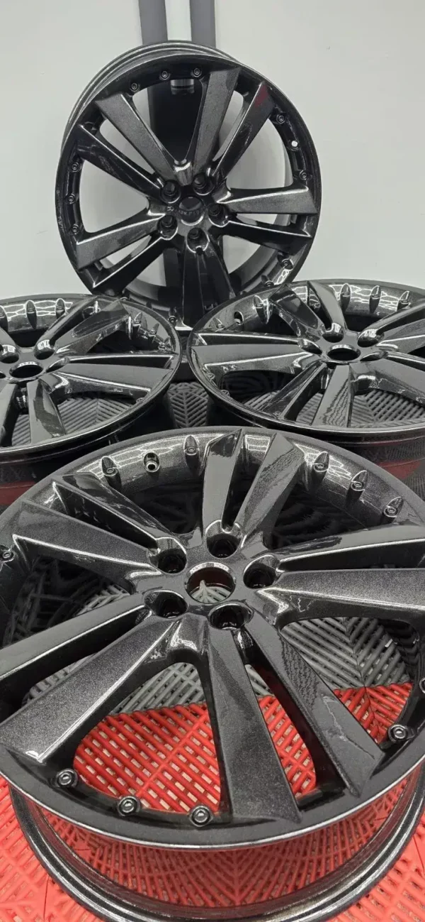 JAGUAR XF KALIMNOS BLACK 20" - 4x Genuine ALLOY WHEELS SET X4 8.5J ET49