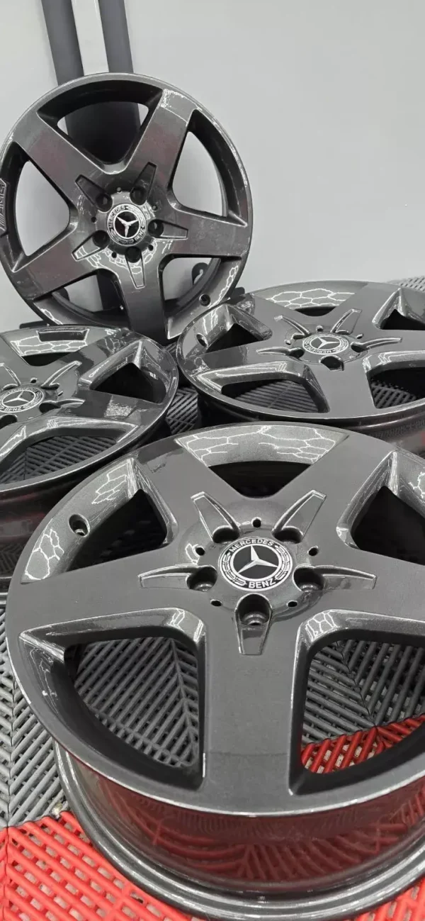 2 Mercedes X156 Front Rear Wheel Alloy Rim 4 x Set 18" 7J ET:46 5 Spoke A1564010500