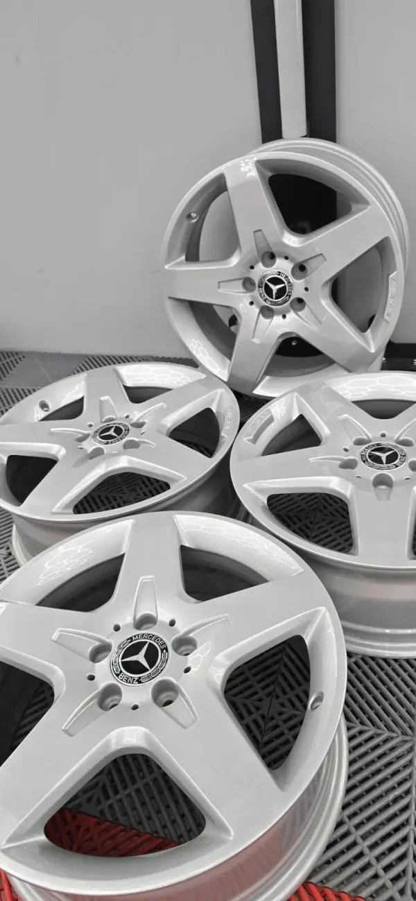 s-l1600 (1) Mercedes X156 Front Rear Wheel Alloy Rim Set 18" 7J ET:46 5 Spoke A1564010500