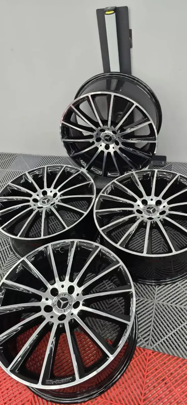 s-l1600 (1) Mercedes GLC 20" - 4x Genuine AMG Turbine Alloy Wheels black/cut - A2534011900