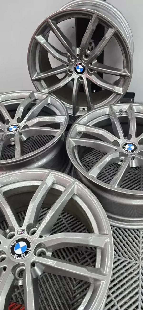 4x BMW 5 SERIES G30 G31 18" ALLOY WHEELS RIM 662M M SPORT FRONT 8J GENUINE