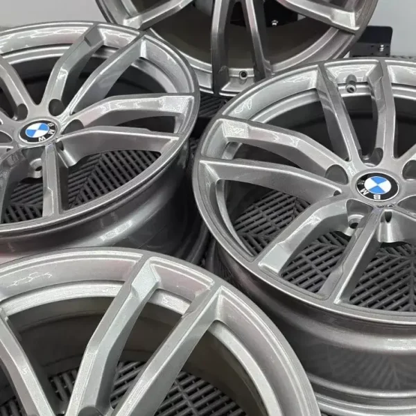 4x BMW 5 SERIES G30 G31 18" ALLOY WHEELS RIM 662M M SPORT FRONT 8J GENUINE