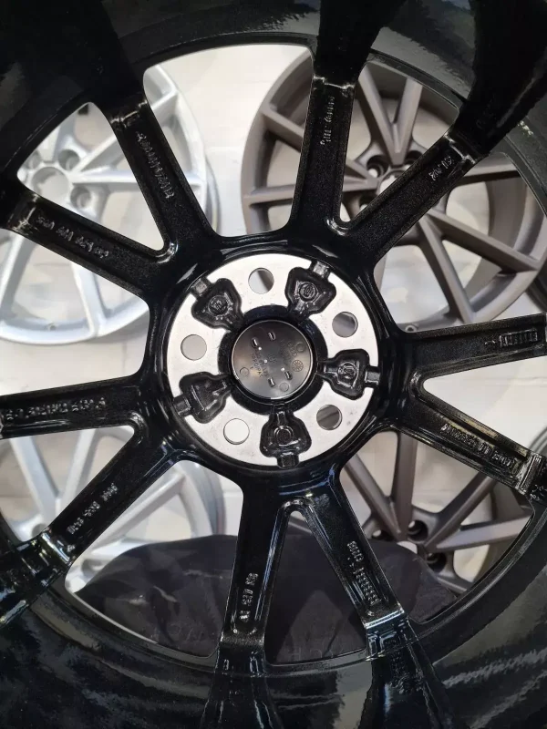 4 x AUDI A1 S Line Black Edition ALLOY WHEEL AUDI A1 18 Inch Rim 8X0601025BP