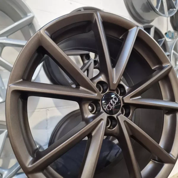 4 x AUDI A1 S Line Black Edition ALLOY WHEEL AUDI A1 18 Inch Rim 8X0601025BP