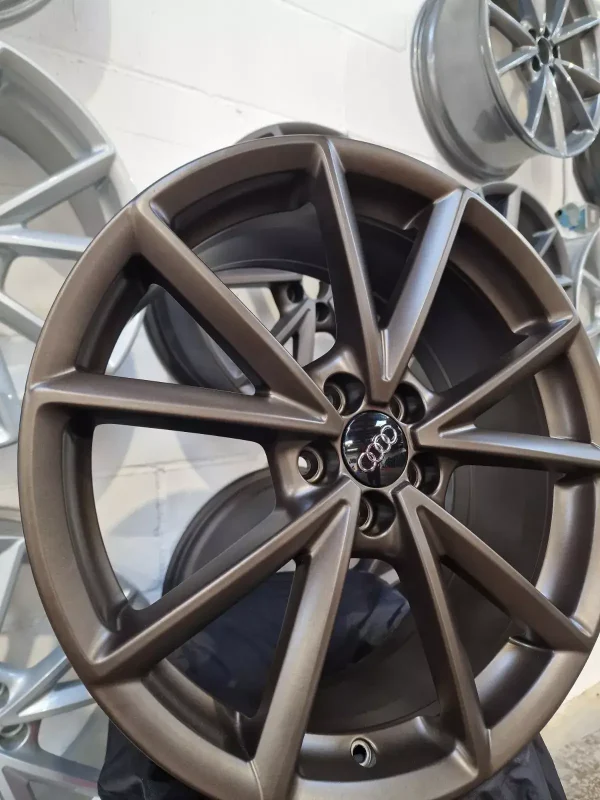 4 x AUDI A1 S Line Black Edition ALLOY WHEEL AUDI A1 18 Inch Rim 8X0601025BP