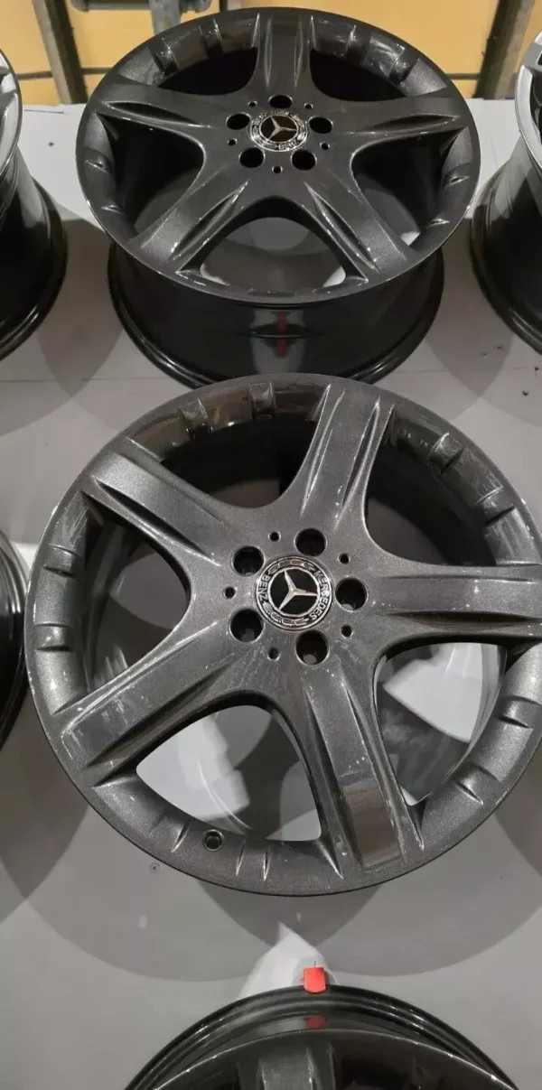 s-l1600 x4 Mercedes W251 Grey Wheel Alloy Rim 19" 8J ET:67 5 Spoke A2514011202