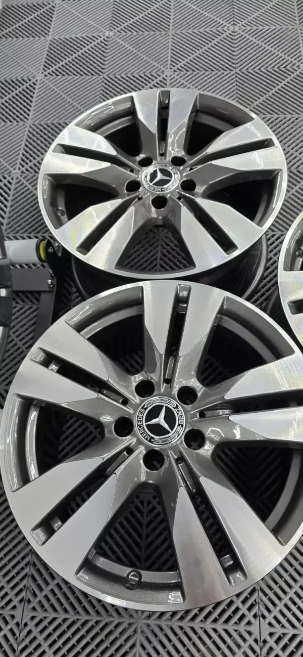 s-l1600 (2) Mercedes W212 Silver Alloy Wheel Rim 5-Double Spoke 16" ET:46 8J A2124010202
