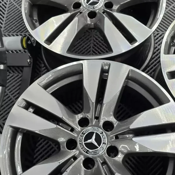 Mercedes W212 Silver Alloy Wheel Rim 5-Double Spoke 16" ET:46 8J A2124010202