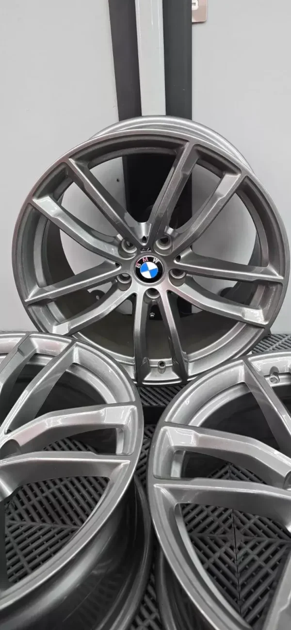 4x BMW 5 SERIES G30 G31 18" ALLOY WHEELS RIM 662M M SPORT FRONT 8J GENUINE