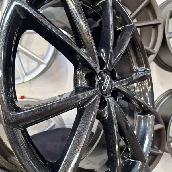 4 x AUDI A1 S Line Black Edition ALLOY WHEEL AUDI A1 18 Inch Rim 8X0601025BP
