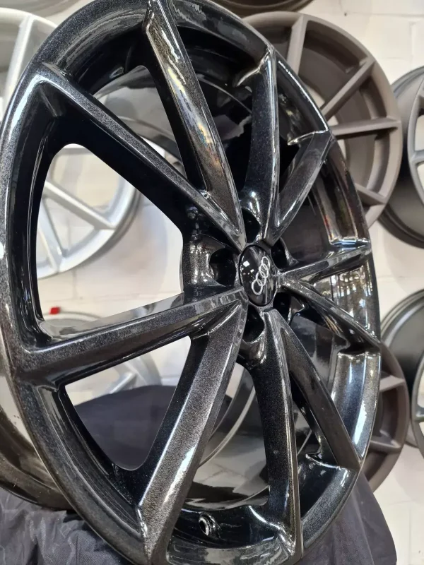 4 x AUDI A1 S Line Black Edition ALLOY WHEEL AUDI A1 18 Inch Rim 8X0601025BP