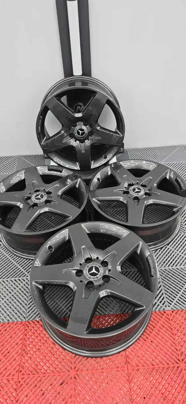 s-l1600 Mercedes X156 Front Rear Wheel Alloy Rim 4 x Set 18" 7J ET:46 5 Spoke A1564010500