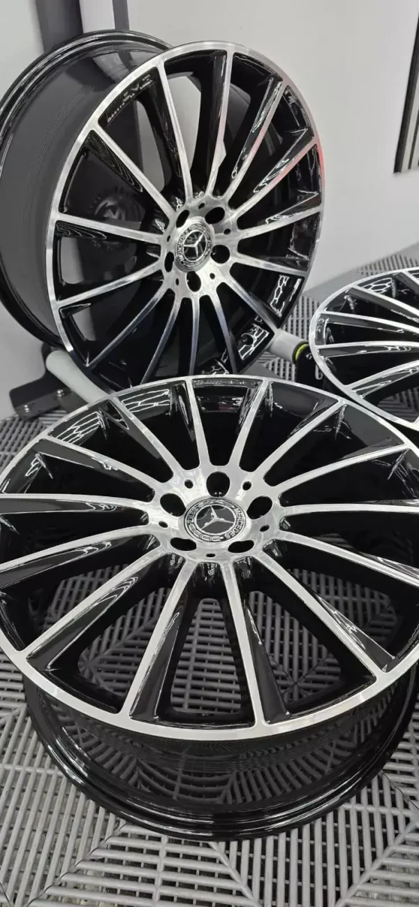 s-l1600 Mercedes GLC 20" - 4x Genuine AMG Turbine Alloy Wheels black/cut - A2534011900