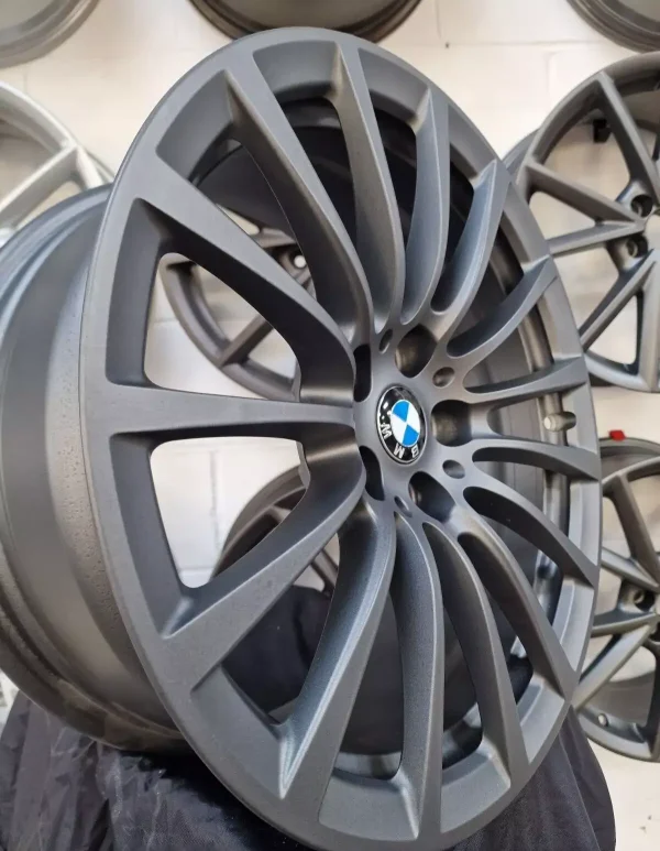 s-l1600 4 x Genuine BMW 5 SERIES G30/G31 18" GREY ALLOY RIM 6861224