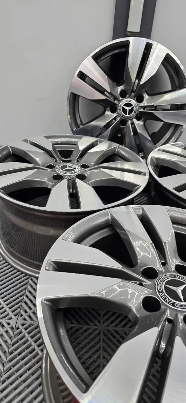 s-l1600 (3) Mercedes W212 Silver Alloy Wheel Rim 5-Double Spoke 16" ET:46 8J A2124010202