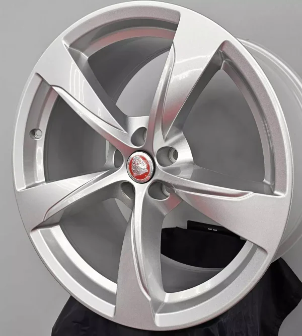 s-l1600 4 x GENUINE JAGUAR F TYPE 20” x 10.5J SILVER ALLOY WHEEL JX53-DA FREE DELIVERY