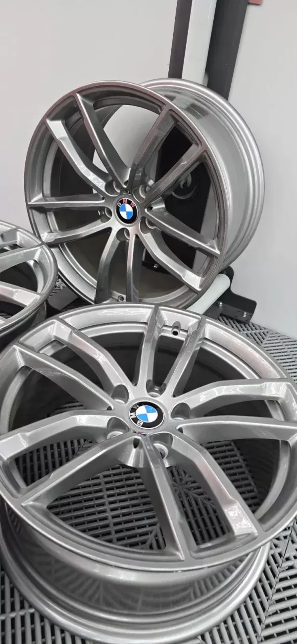 4x BMW 5 SERIES G30 G31 18" ALLOY WHEELS RIM 662M M SPORT FRONT 8J GENUINE