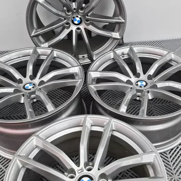 4x BMW 5 SERIES G30 G31 18" ALLOY WHEELS RIM 662M M SPORT FRONT 8J GENUINE