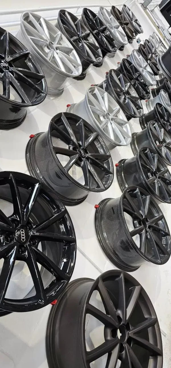 4 x AUDI A1 S Line Black Edition ALLOY WHEEL AUDI A1 18 Inch Rim 8X0601025BP