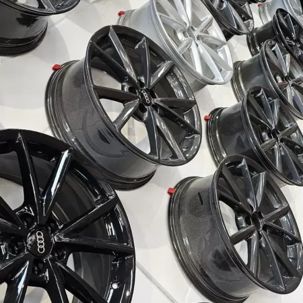 4 x AUDI A1 S Line Black Edition ALLOY WHEEL AUDI A1 18 Inch Rim 8X0601025BP