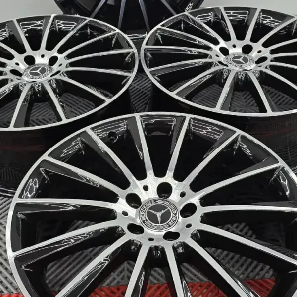 Mercedes GLC 20" - 4x Genuine AMG Turbine Alloy Wheels black/cut - A2534011900