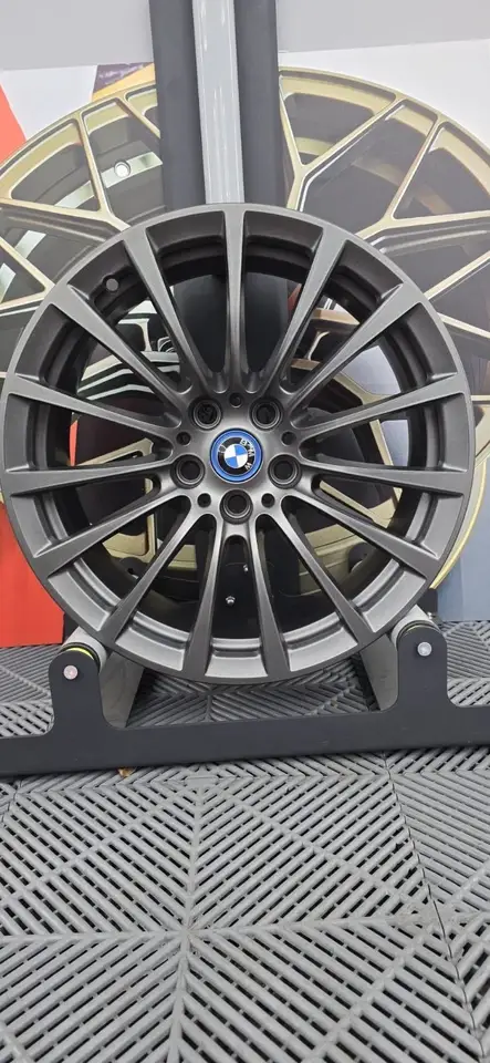s-l960 4 x Genuine BMW 5 SERIES G30/G31 18" GREY ALLOY RIM 6861224