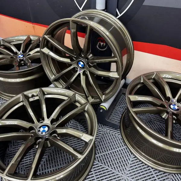 BMW bronze alloy wheels BMW bronze alloy wheels