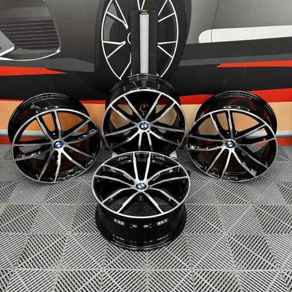 BMW Black Diamond Cut Finish BMW Black Diamond Cut Finish