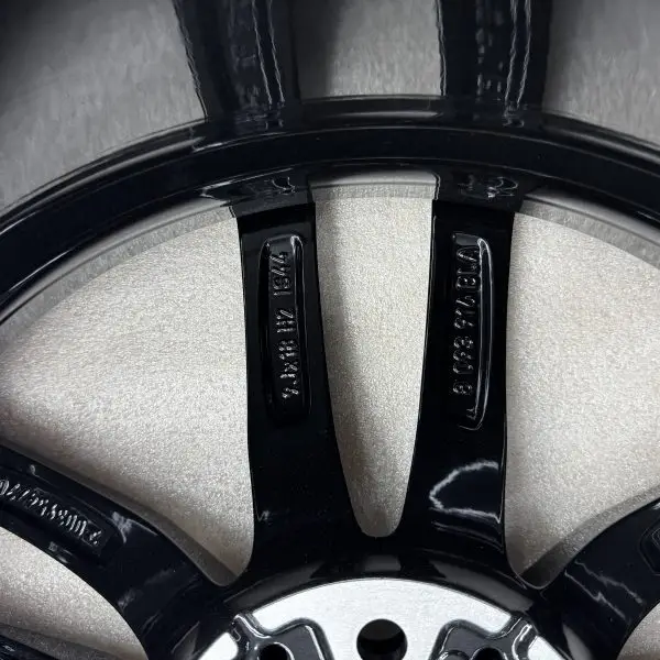 BMW Black Diamond Cut Finish BMW Black Diamond Cut Finish