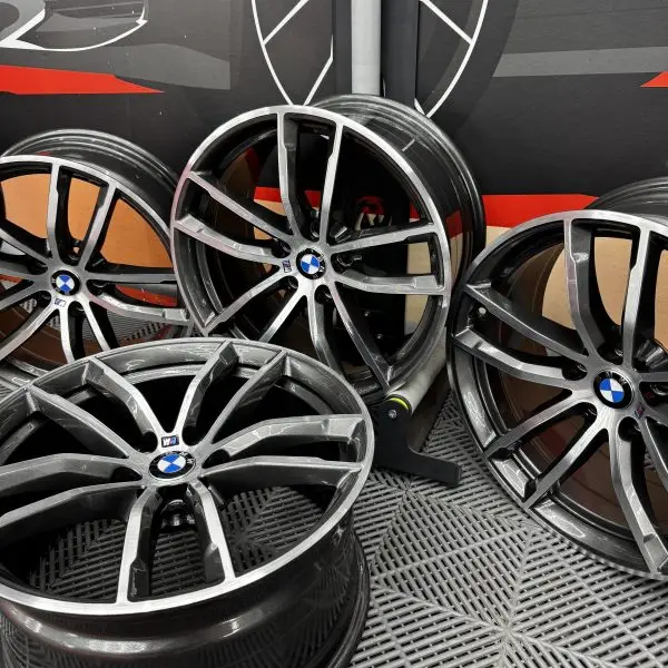 BMW Grey Diamond Cut Alloy Wheels