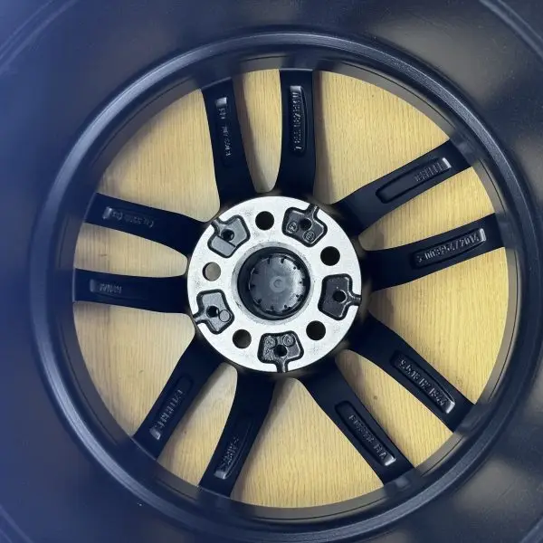 Bmw 18" black matt color alloy wheels