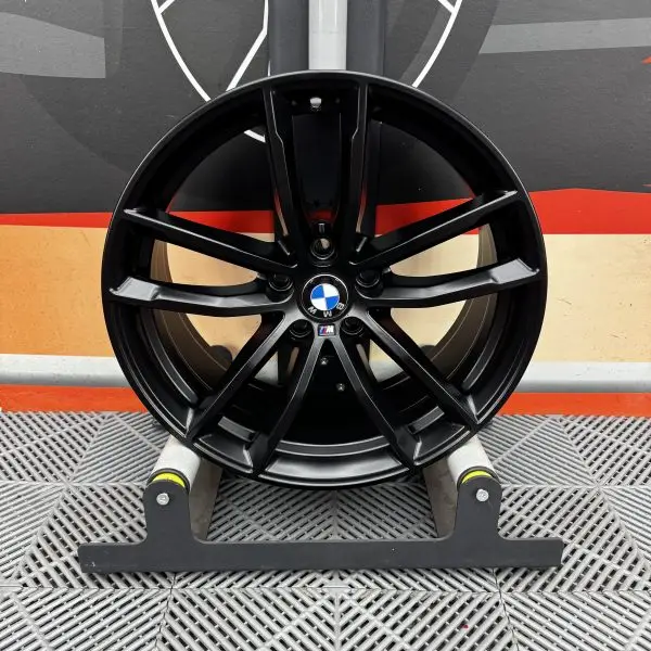 Bmw 18" black matt color alloy wheels