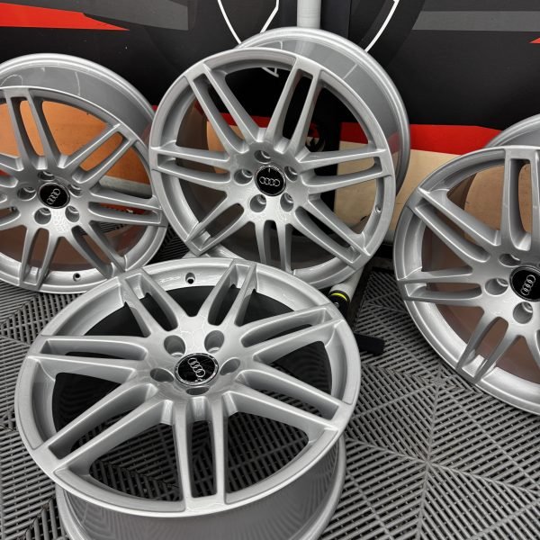 Audi OEM Alloy Wheels Silver Color Audi OEM Alloy Wheels Silver Color